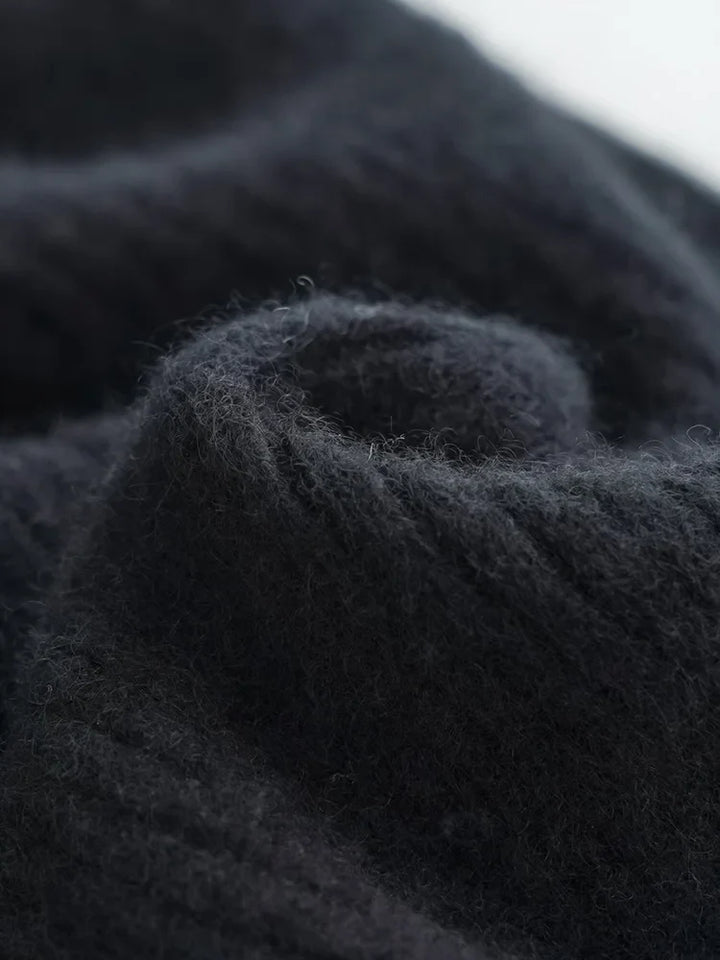 Olivia Bennet | Wool Wide Leg Pants for Women