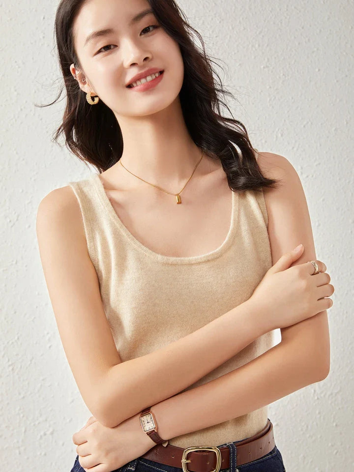 Olivia Bennet | Cashmere O-Neck Sweater for Women