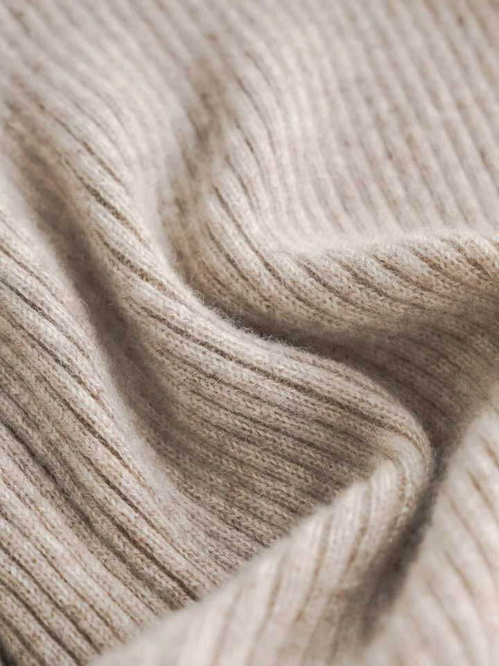 Olivia Bennet | Wool Wide Leg Pants for Women