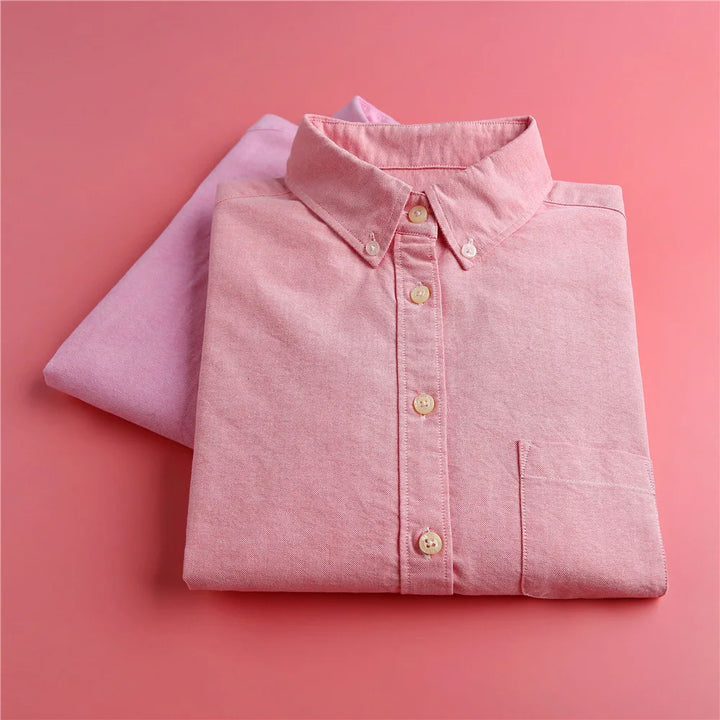 Olivia Bennet | Elegant Blouse for Women in Pastel Oxford