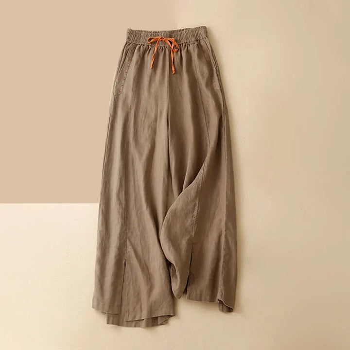Olivia Bennet | Wide Leg Drawstring Pant for Women in Soft Fabric