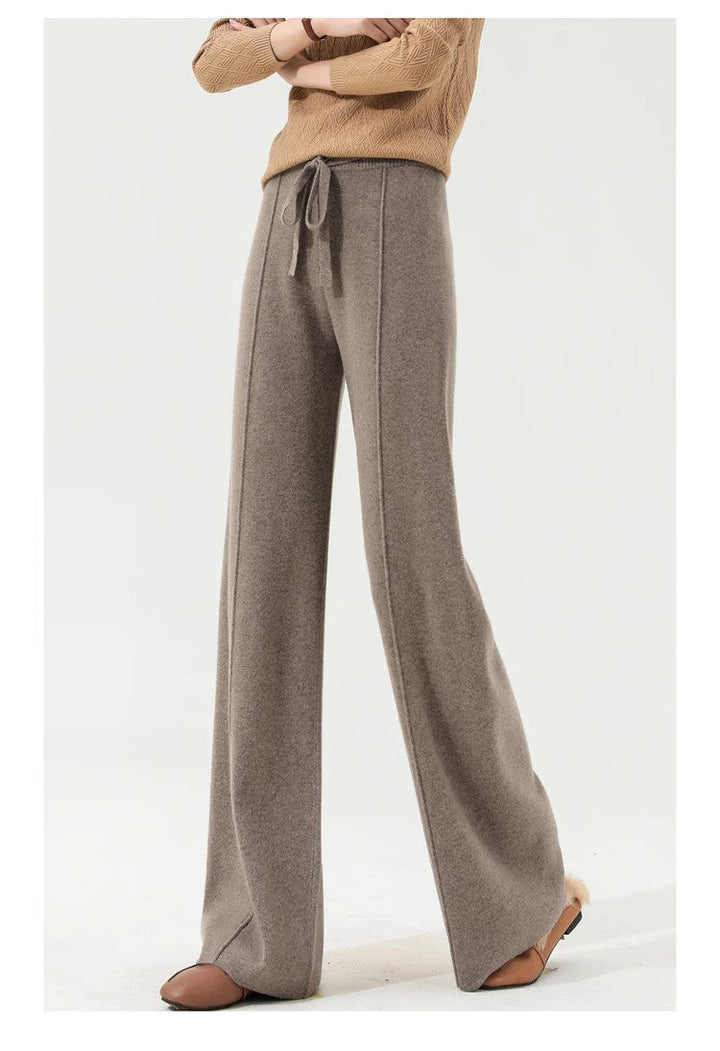 Olivia Bennet | Classic Wool Trousers for Women