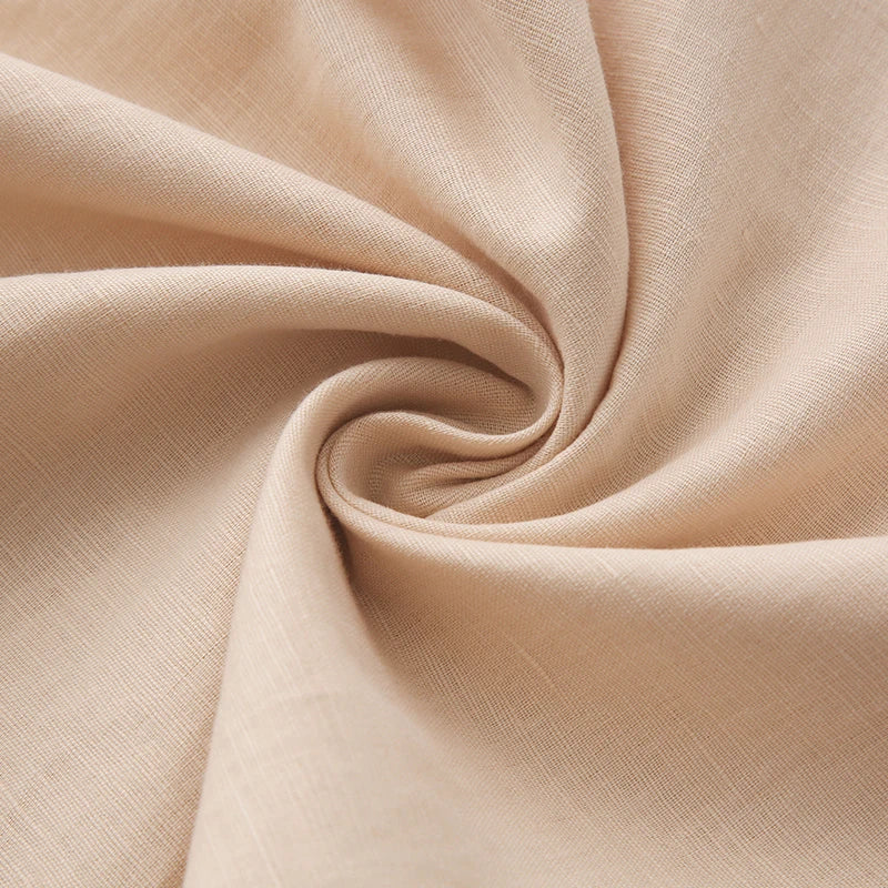 Olivia Bennet | Cotton Wide-Leg Pant for Women in Natural