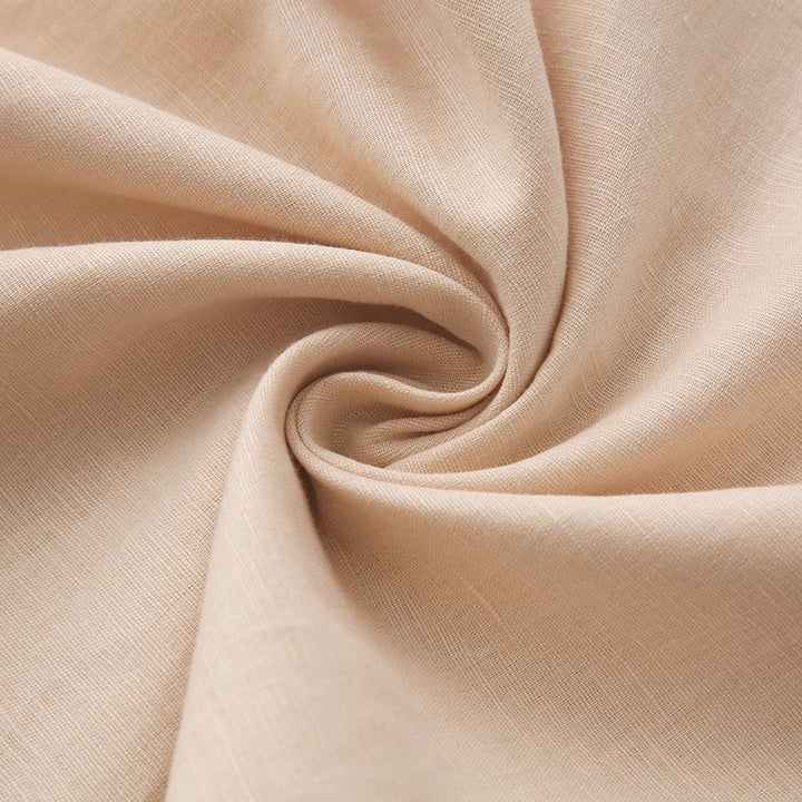 Olivia Bennet | Cotton Wide-Leg Pant for Women in Natural