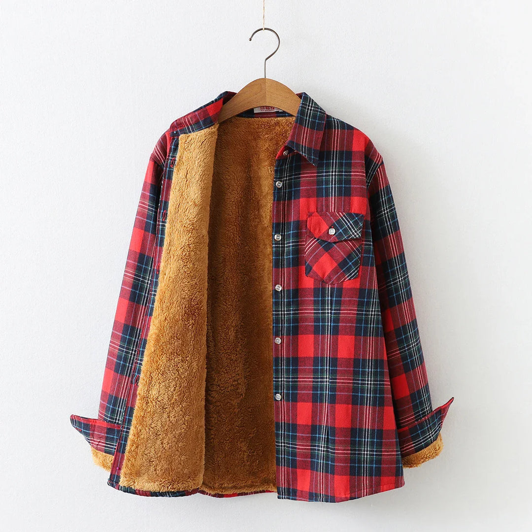 Olivia Bennet | Classic Plaid Throw Blanket