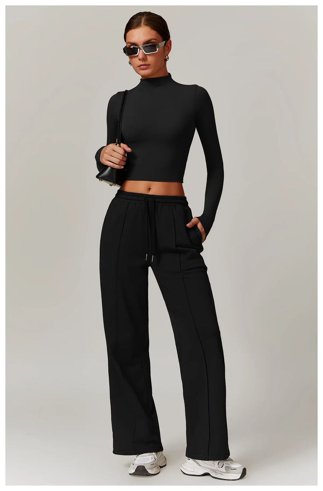 Olivia Bennet | High Rise Jogger for Women in Soft Fabric