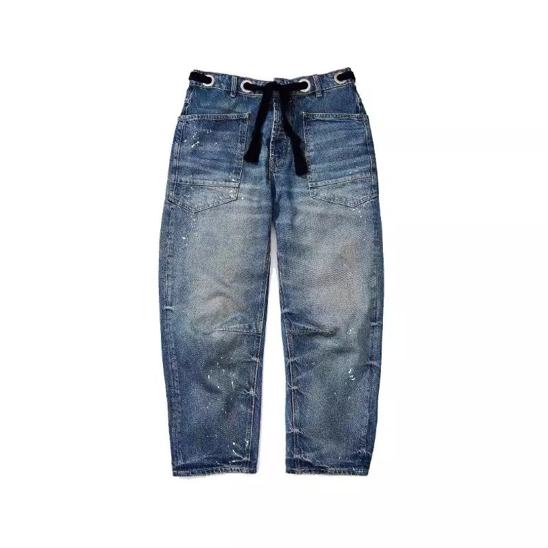 Olivia Bennet | Artisan Pants for Women in Natural Fabric, Relaxed Fit, Beige