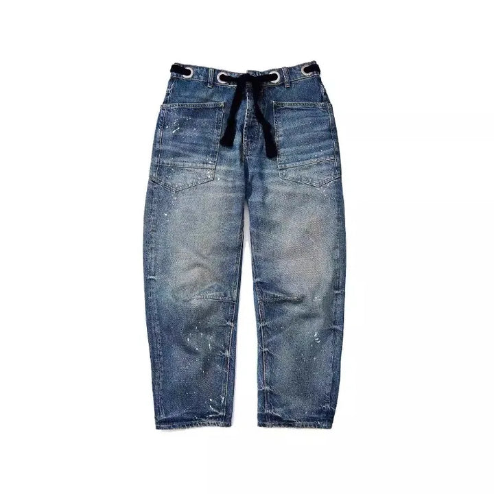 Olivia Bennet | Artisan Pants for Women in Natural Fabric, Relaxed Fit, Beige