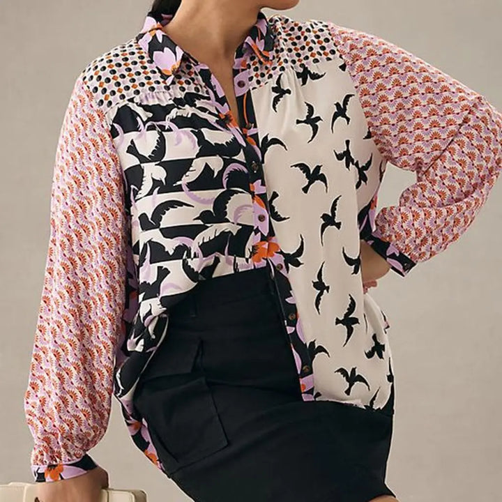 Olivia Bennet | Stylized Blouse for Women in Light Fabric