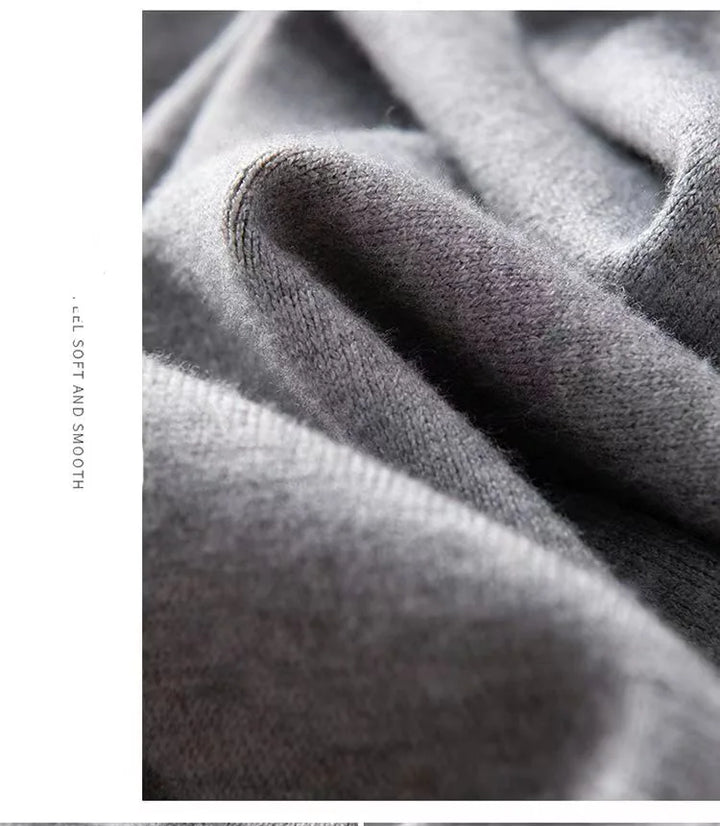 Olivia Bennet | Wool Pants for Women in Classic Fit, Gray