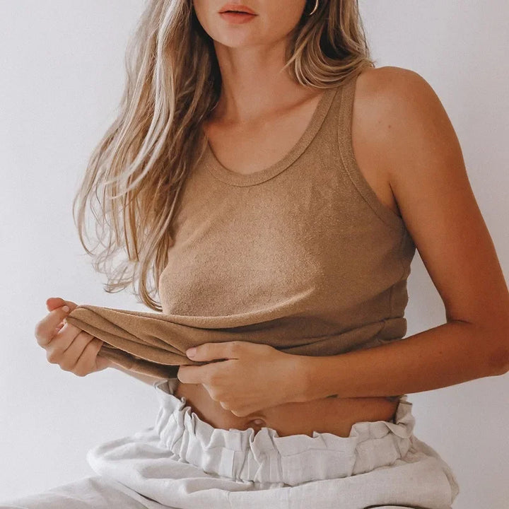 Olivia Bennet | Cotton Tank Top for Women