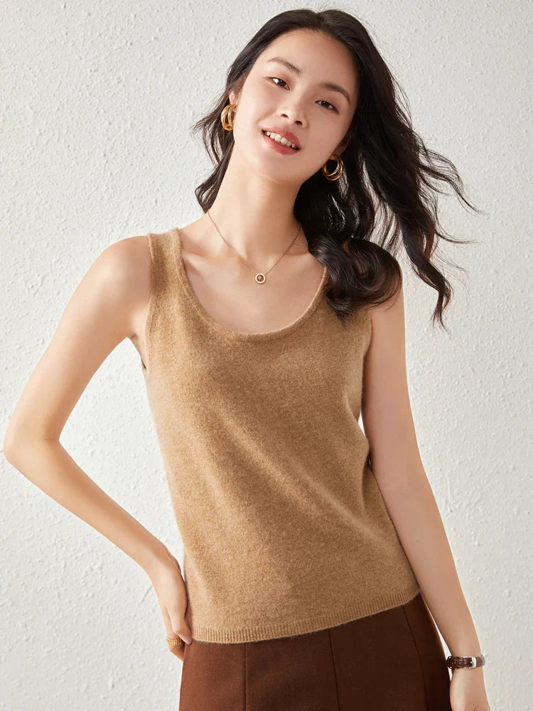 Olivia Bennet | Cashmere O-Neck Sweater for Women