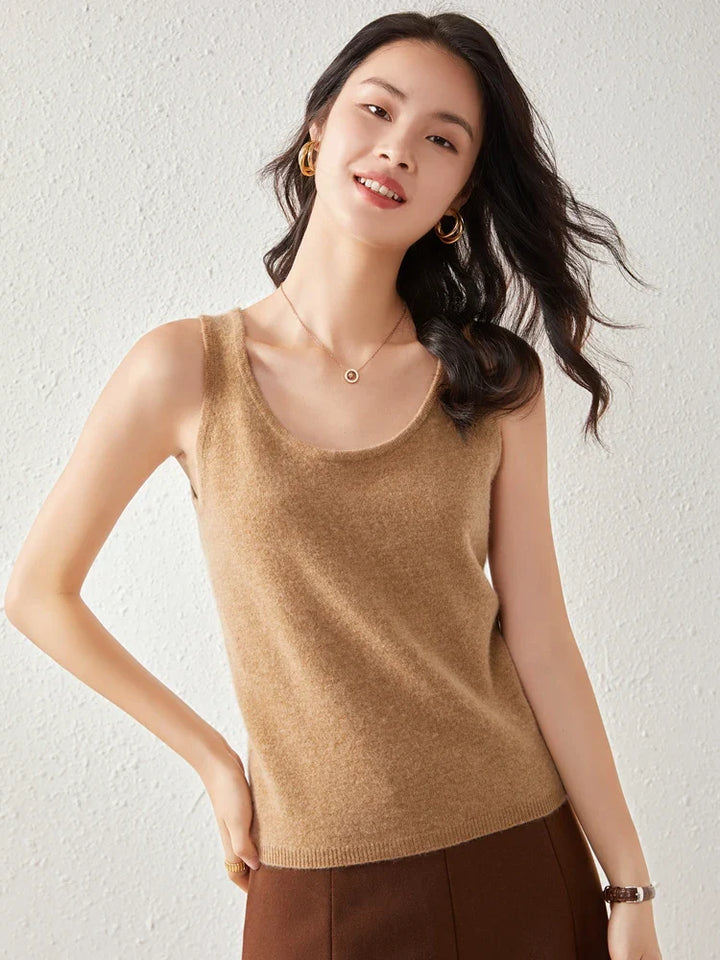Olivia Bennet | Cashmere O-Neck Sweater for Women