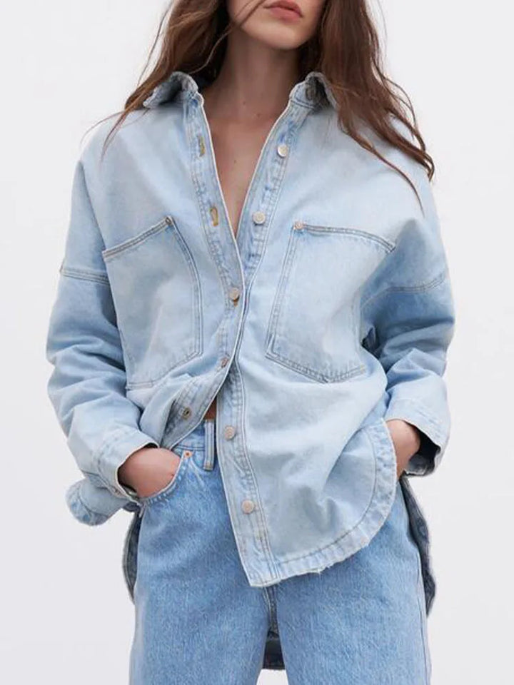 Olivia Bennet | Casual Denim Jacket for Women