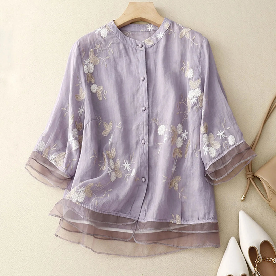Olivia Bennet | Cotton Blouse for Women