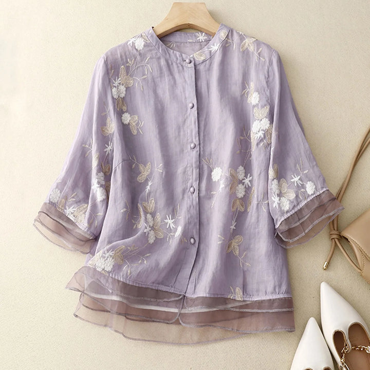 Olivia Bennet | Cotton Blouse for Women