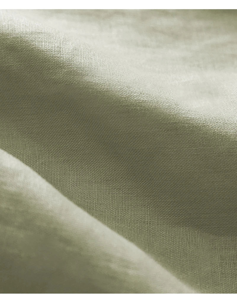 Olivia Bennet | Linen Tee for Women in Petal Sleeve Style