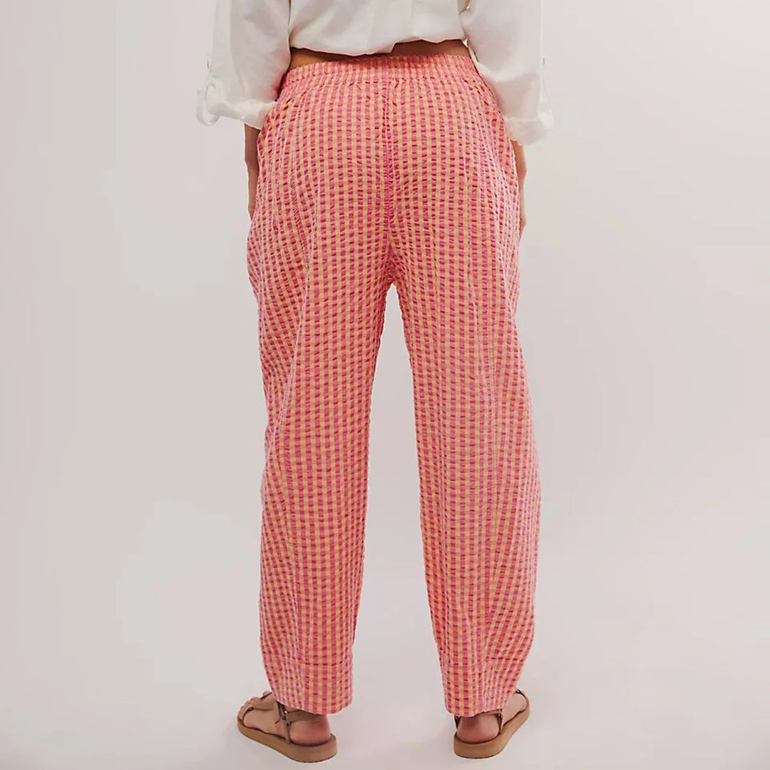 Olivia Bennet | Lounge Pants for Women in Soft Fabric, Relaxed Fit, Gray