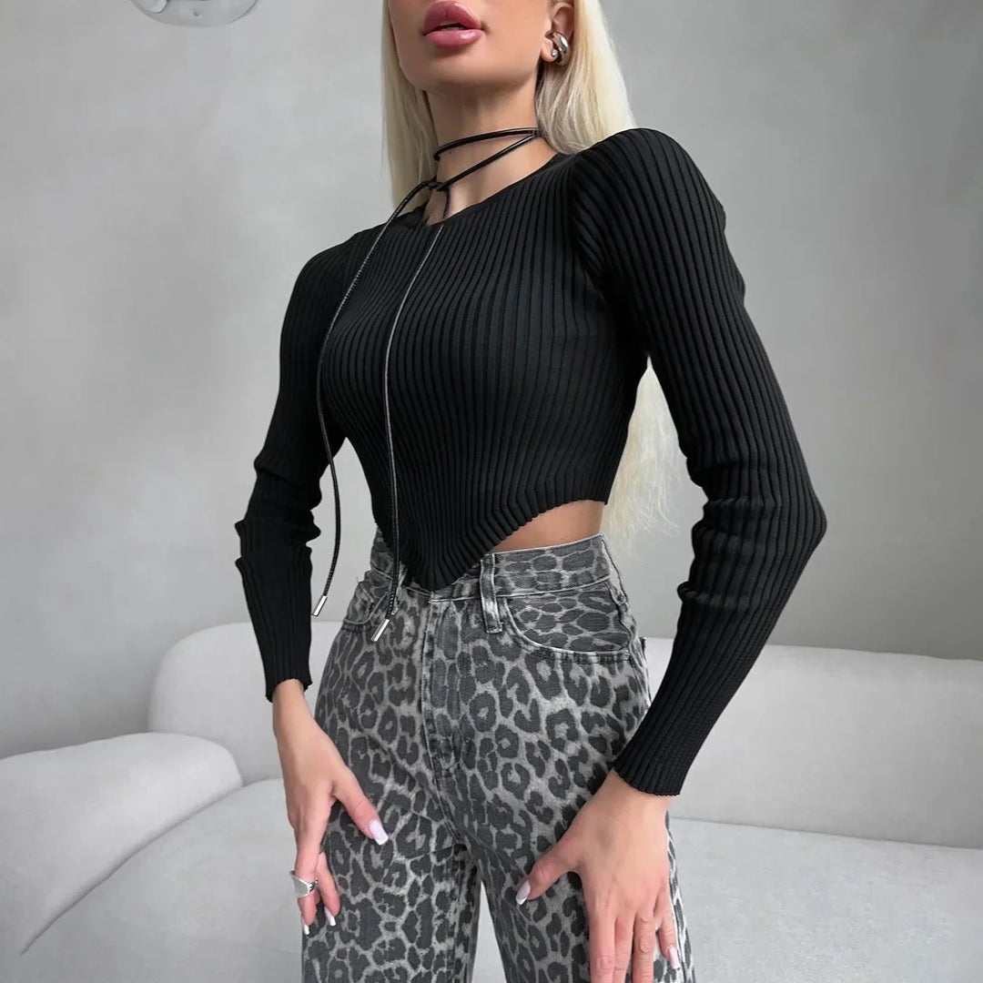 Olivia Bennet | Leopard Straight Jeans for Women