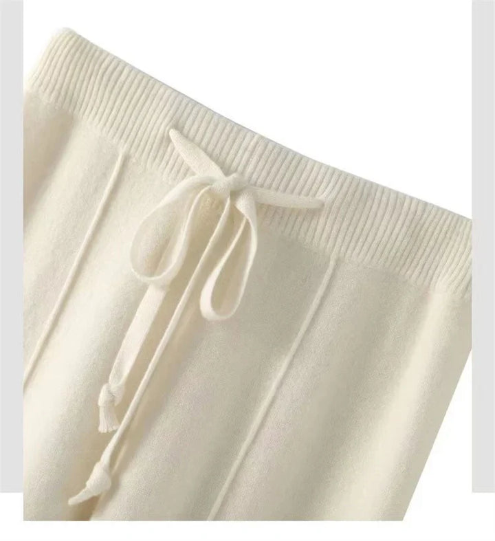 Olivia Bennet | Classic Wool Trousers for Women