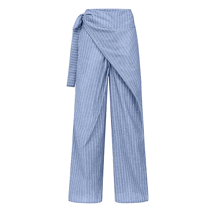 Olivia Bennet | Cotton Wide-Leg Pant for Women in Natural