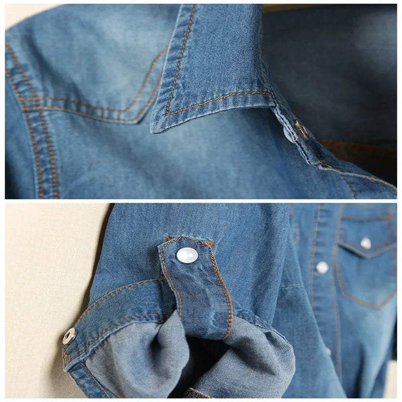 Olivia Bennet | Denim Crop Top for Women in Summer Fit