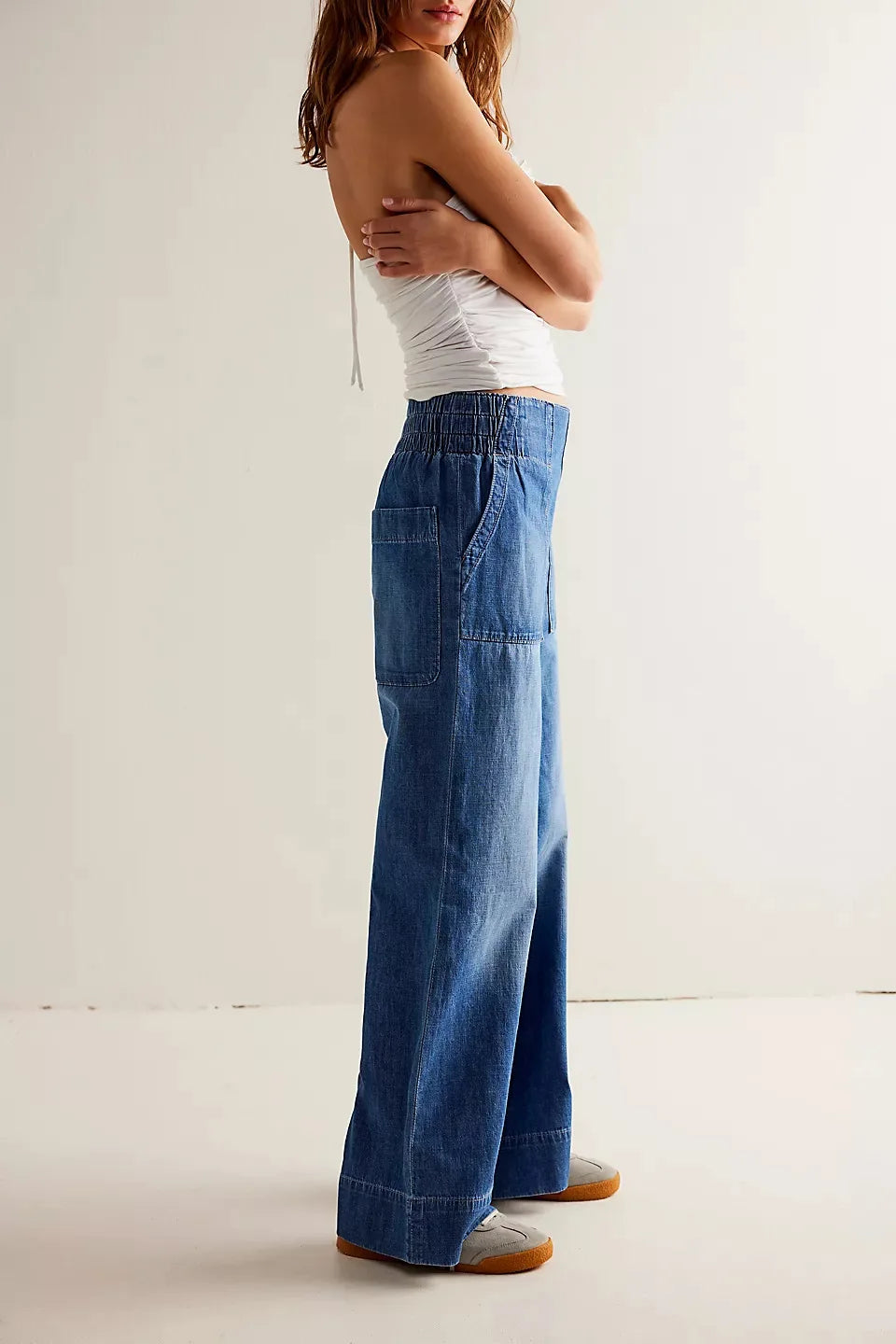 Olivia Bennet | Wide-Leg Denim Jeans for Women
