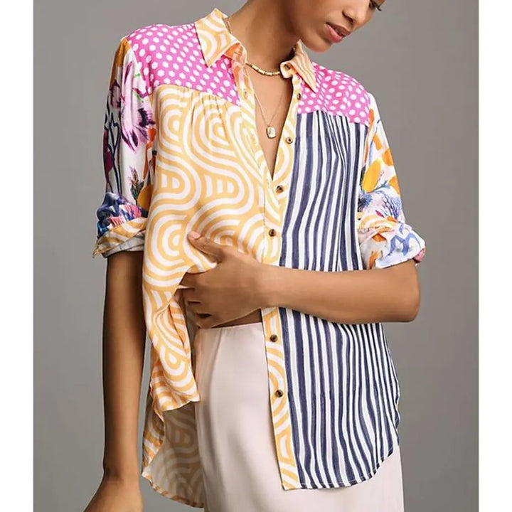 Olivia Bennet | Stylized Blouse for Women in Light Fabric