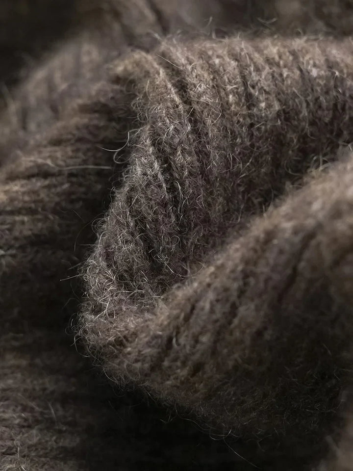 Olivia Bennet | Wool Wide Leg Pants for Women