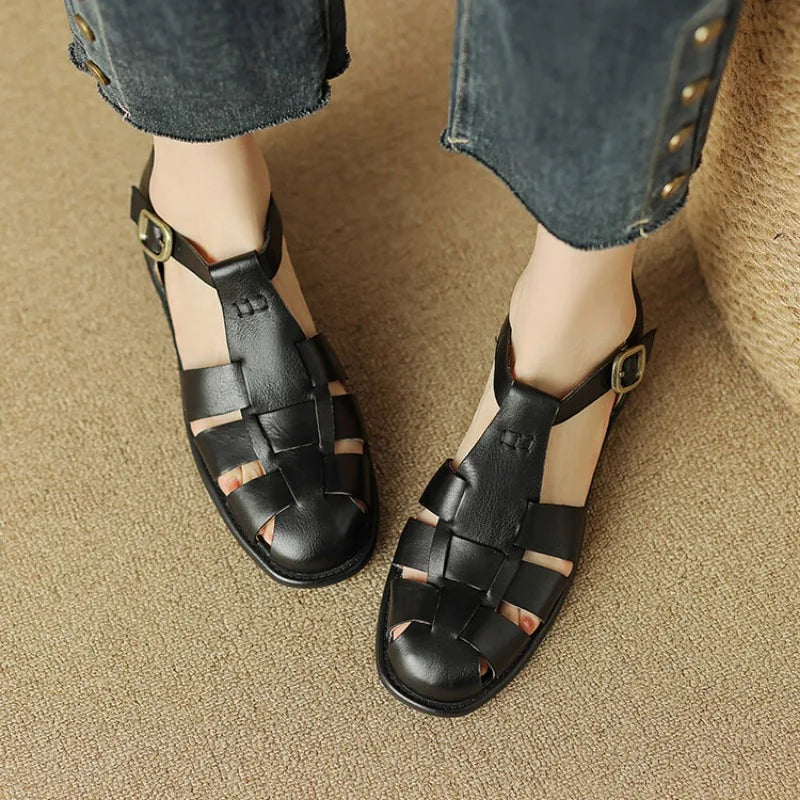 Olivia Bennet | Italian Leather Sandals for Women