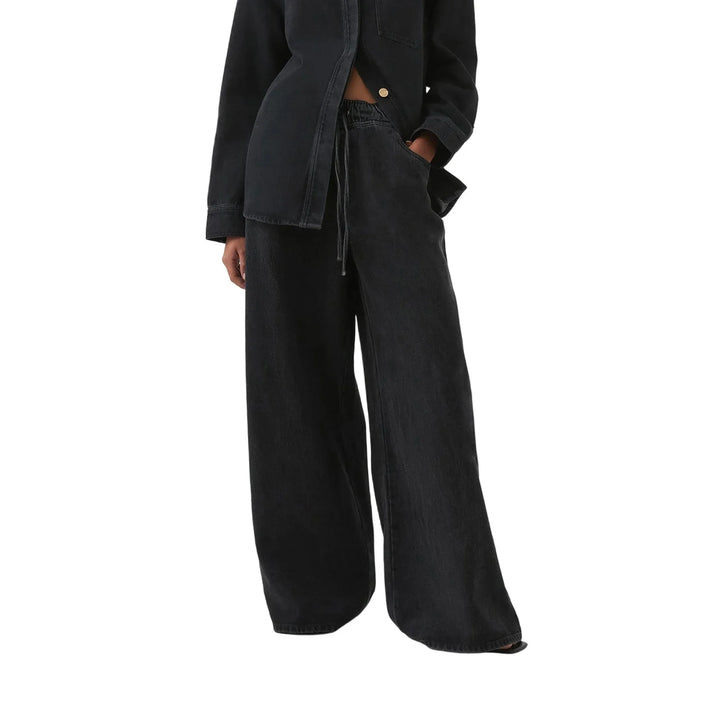 Olivia Bennet | Wide-Leg Jean for Women in Denim Blue