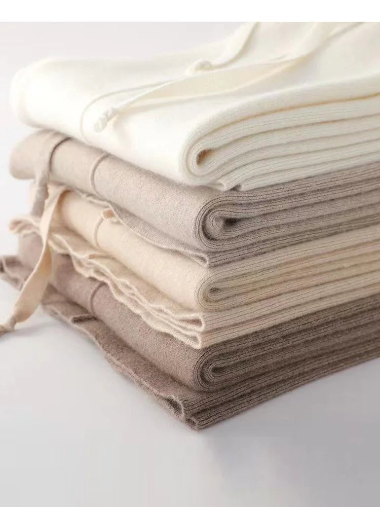 Olivia Bennet | Classic Wool Trousers for Women
