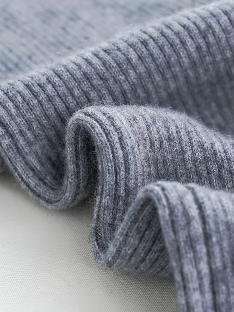 Olivia Bennet | Wool Wide Leg Pants for Women