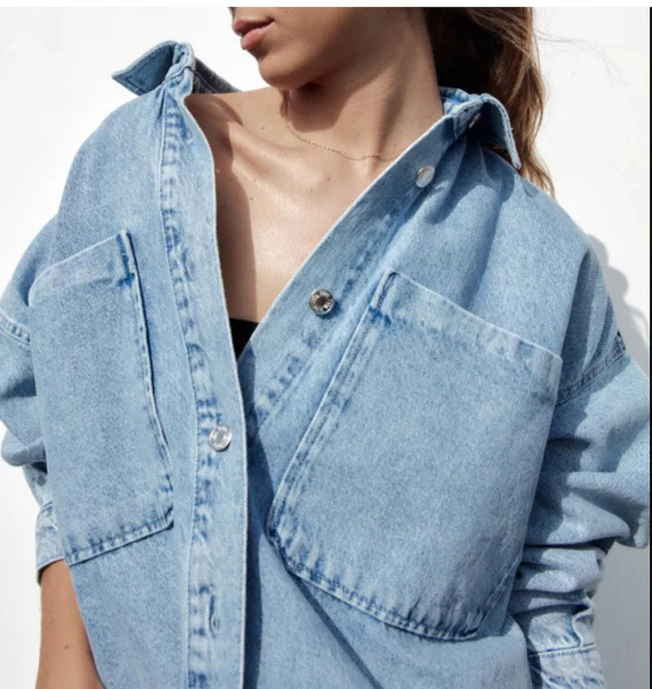 Olivia Bennet | Casual Denim Jacket for Women