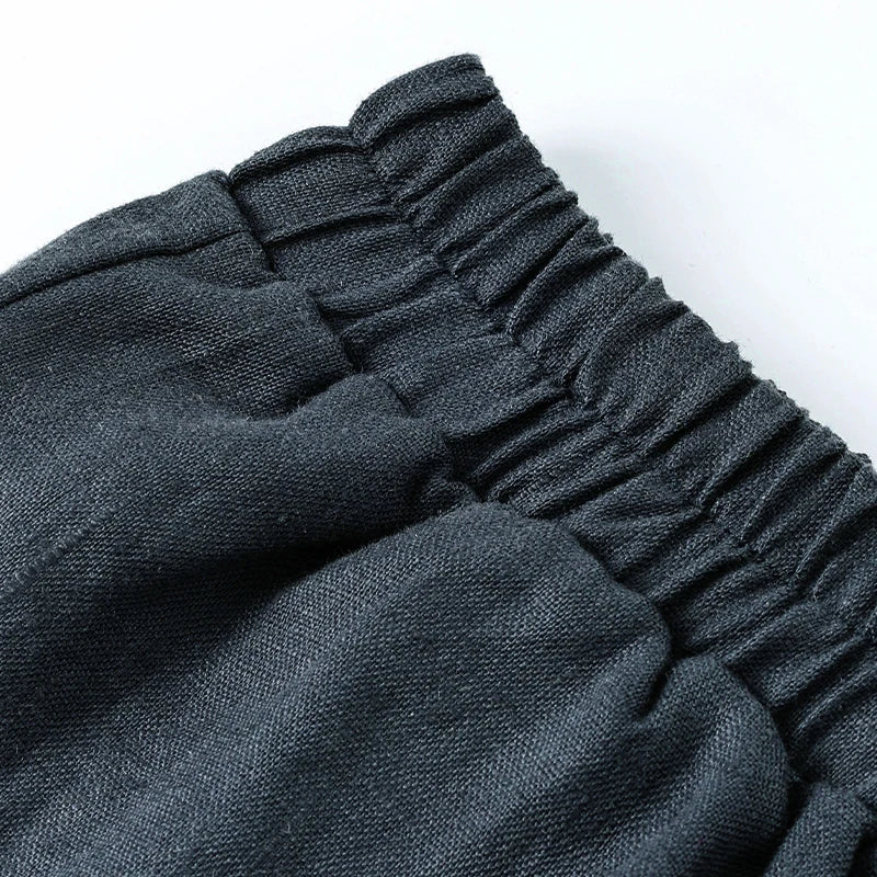Olivia Bennet | Wide Leg Linen Pant for Women in Natural