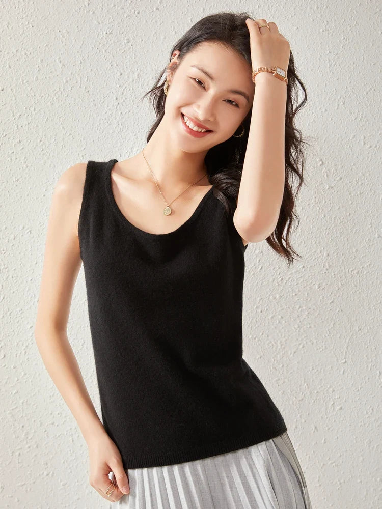 Olivia Bennet | Cashmere O-Neck Sweater for Women