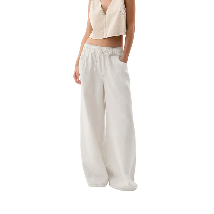 Olivia Bennet | Wide-Leg Jean for Women in Denim Blue
