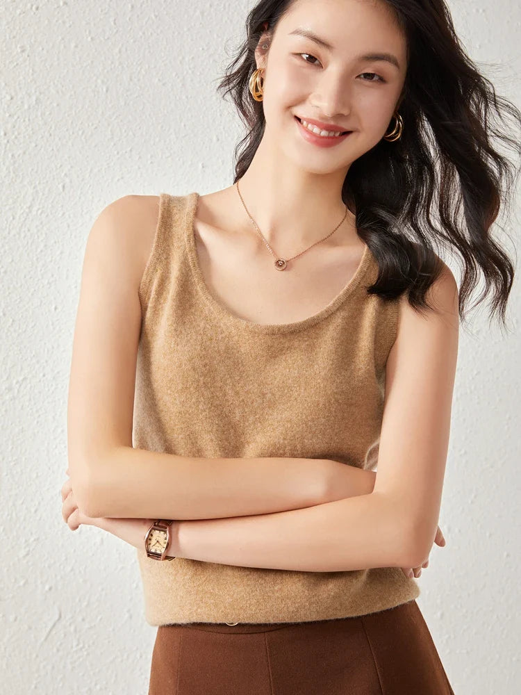 Olivia Bennet | Cashmere O-Neck Sweater for Women
