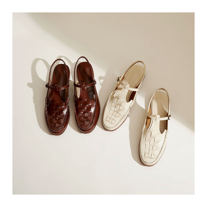 Olivia Bennet | Leather Sandals for Women