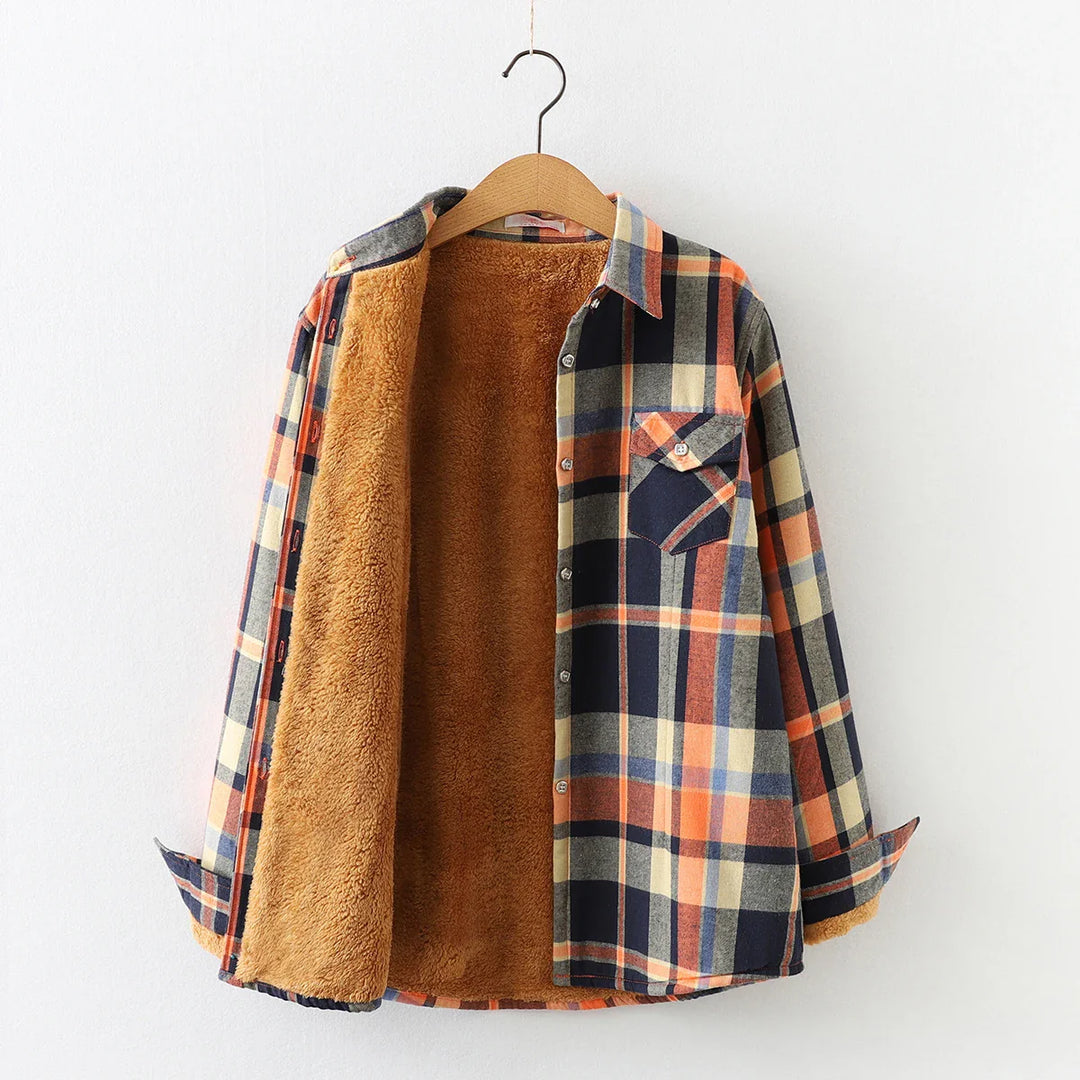 Olivia Bennet | Classic Plaid Throw Blanket