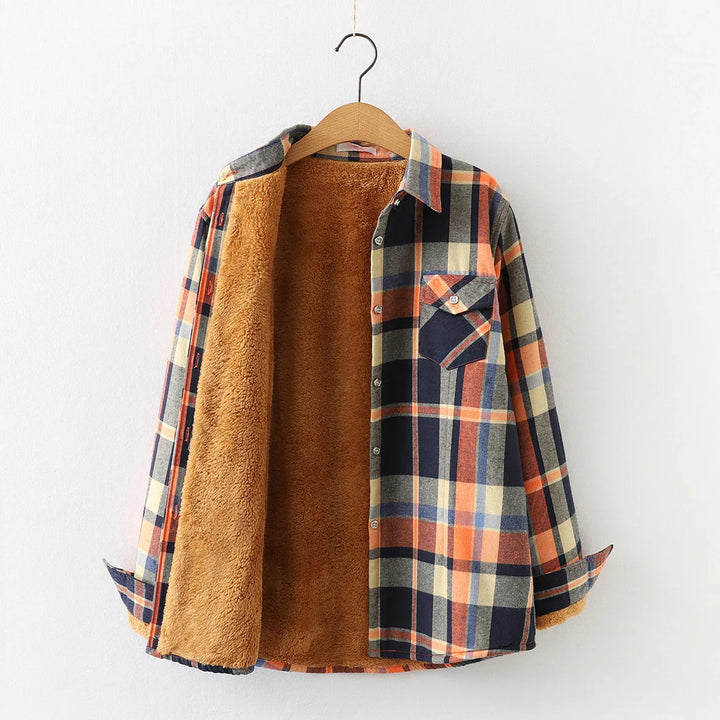 Olivia Bennet | Classic Plaid Throw Blanket