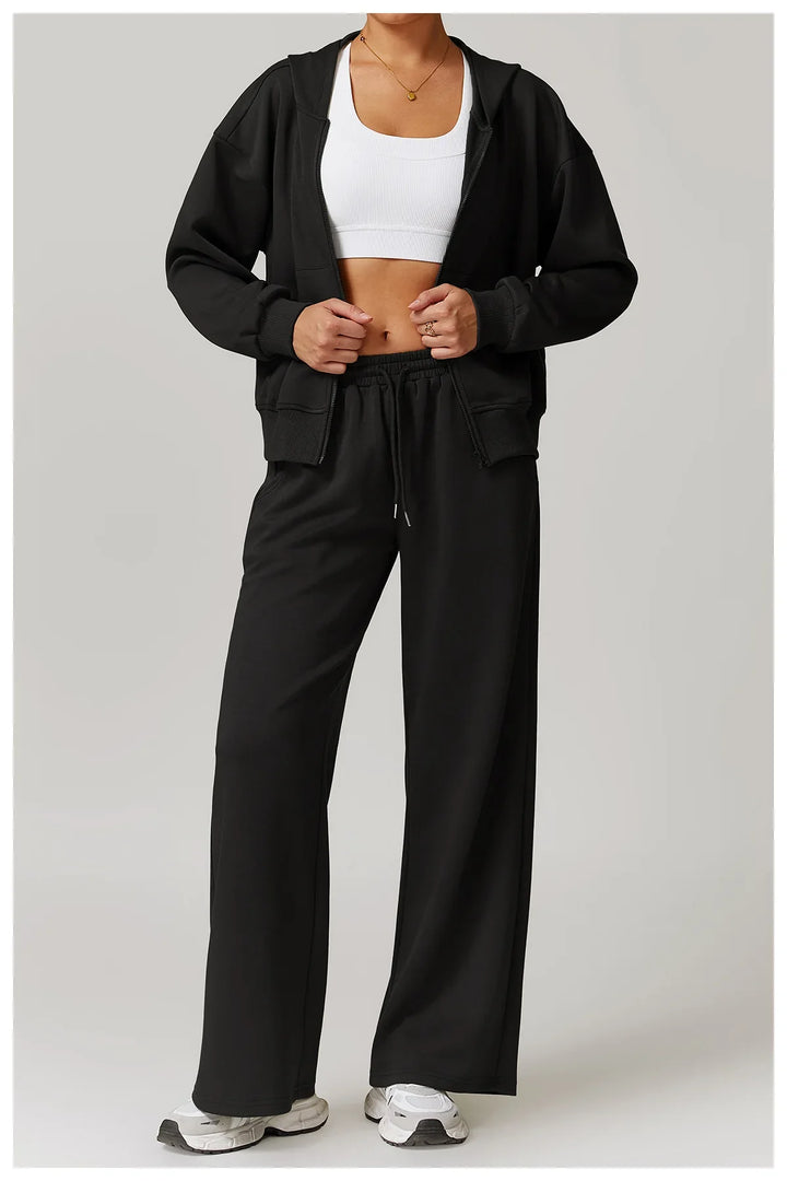Olivia Bennet | High Rise Pant for Women in Black
