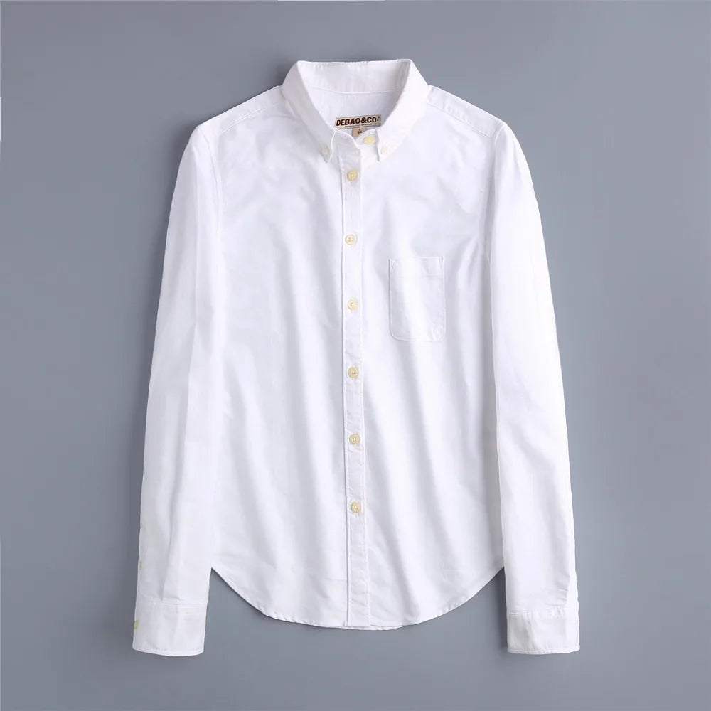 Olivia Bennet | Elegant Blouse for Women in Pastel Oxford