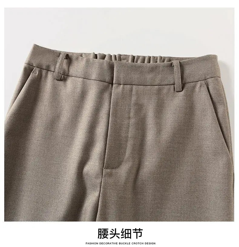 Olivia Bennet | High-Waist Trousers for Women in Elegant Fit, Black