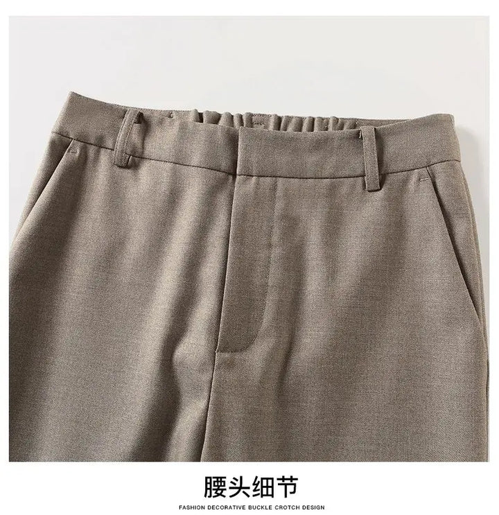 Olivia Bennet | High-Waist Trousers for Women in Elegant Fit, Black