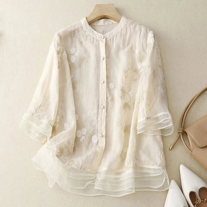 Olivia Bennet | Cotton Blouse for Women
