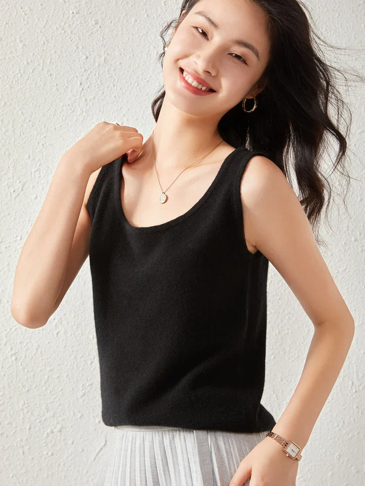 Olivia Bennet | Cashmere O-Neck Sweater for Women