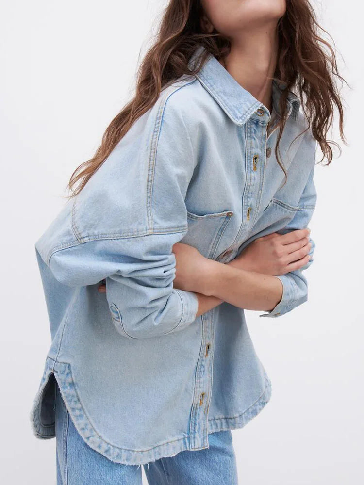 Olivia Bennet | Casual Denim Jacket for Women