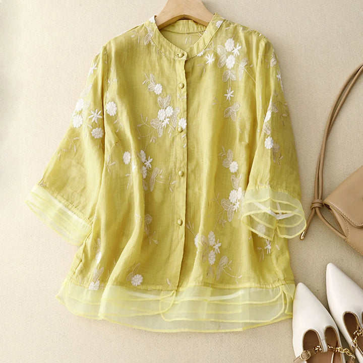 Olivia Bennet | Cotton Blouse for Women