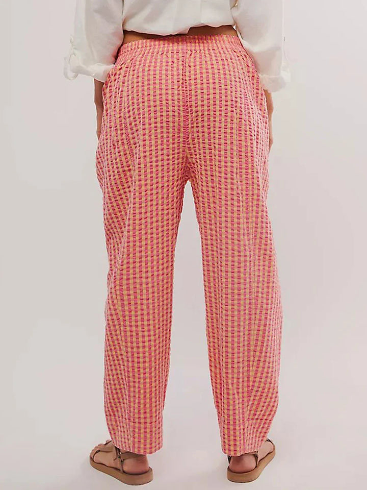 Olivia Bennet | Lounge Pants for Women in Soft Fabric, Relaxed Fit, Gray